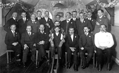 Biologists of the BAH of the Interwar Period Late 1927 Bowling with Academics by Unbekannt Unbekannt